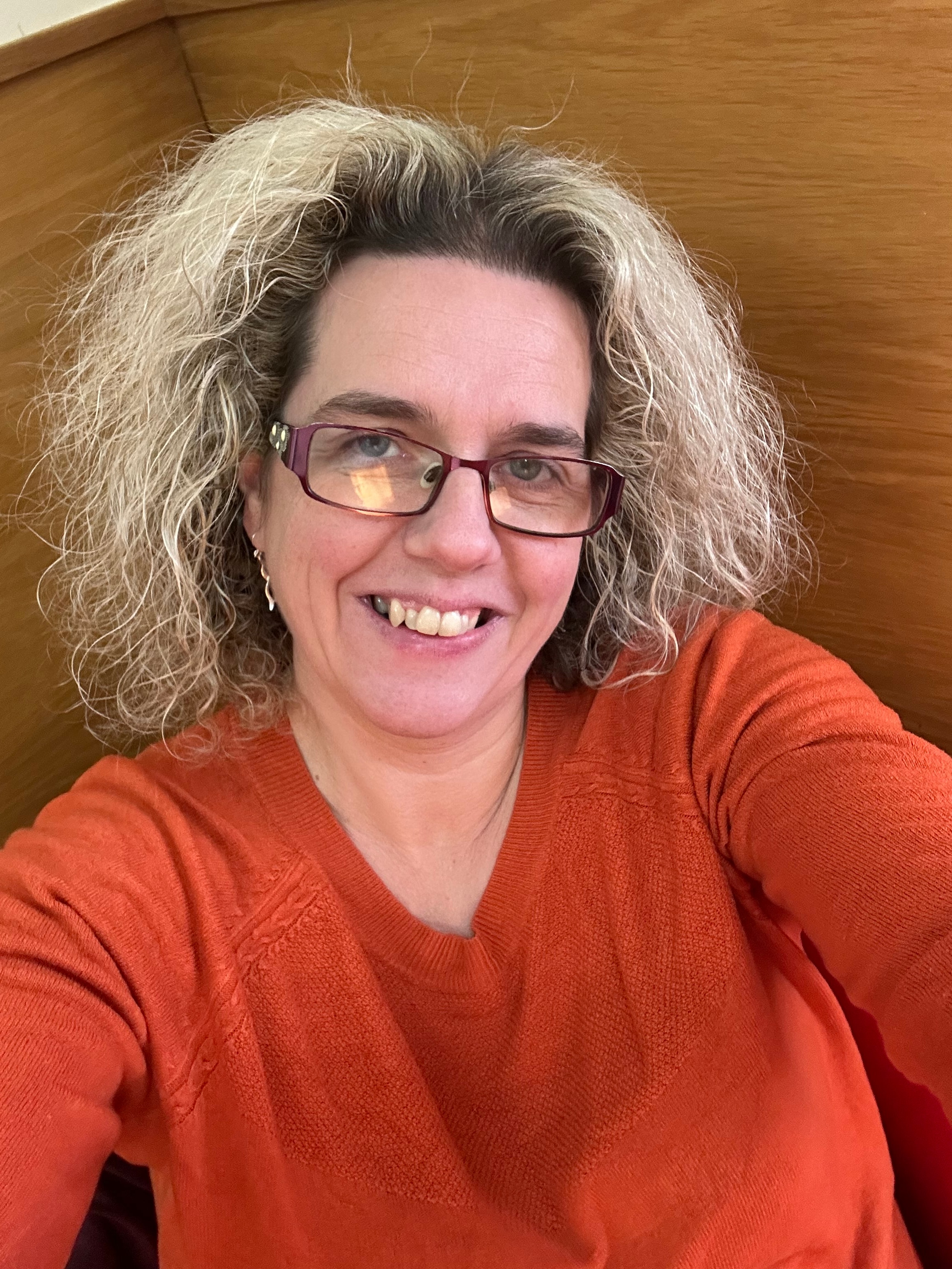 Counsellor in a calm, welcoming setting